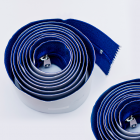 Selbstklebende Reißverschlüsse ZIP PROFI PrimaCover blau für Staubschutzwände 2er Set